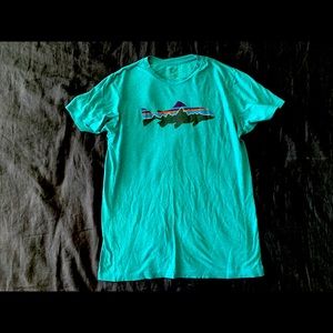 Patagonia fish t-shirt - mens